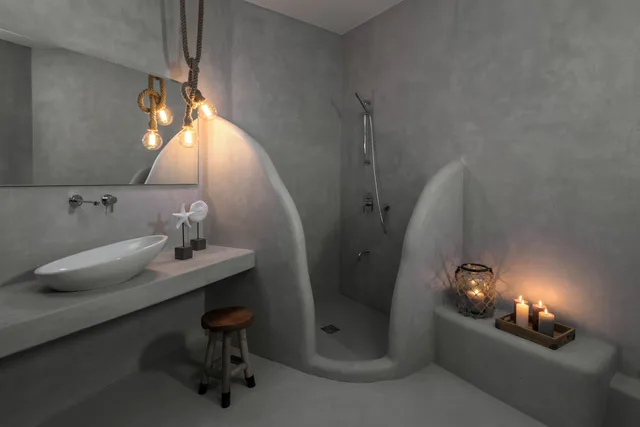 غرفة تنفيذية بسرير مزدوج بإطلالة على البحر، Seven Suites 5/6
