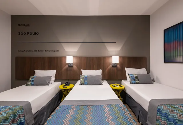 Standard, Triple, Double Bed, Hotel Monreale Lifestyle Higienopolis Sao Paulo 4/8