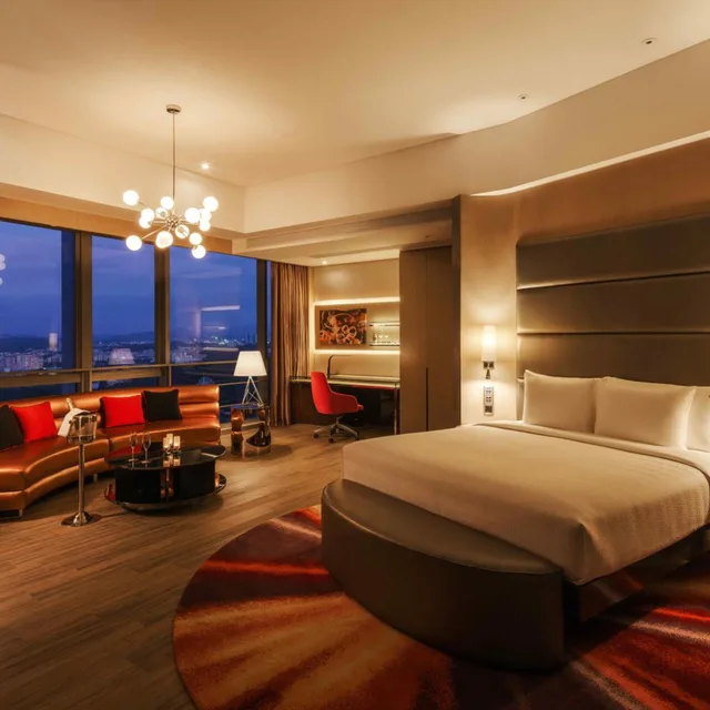 غرفة مفردة كبيرة، Hard Rock Hotel Shenzhen 3/5