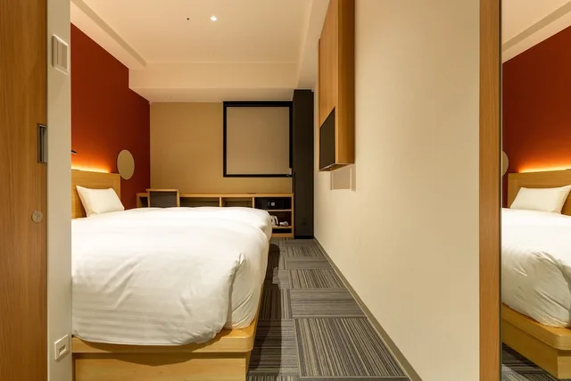 Japanese, Style, Modern, Twin Beds، The Onefive Kyoto Shijo 2/4