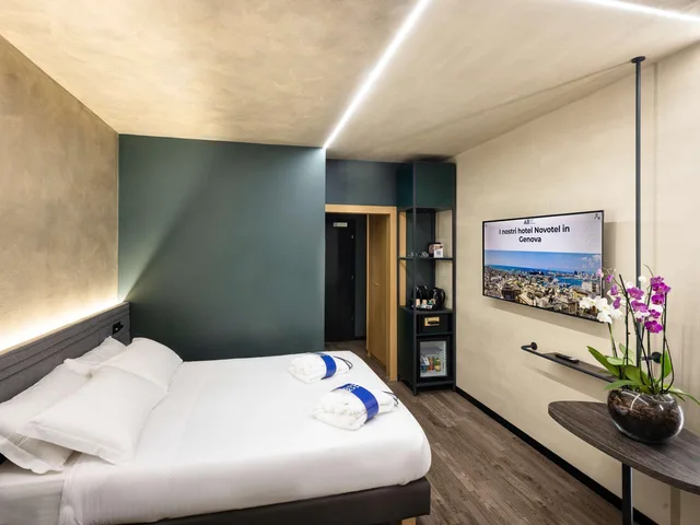 غرفة سوبيريور بسرير كينج، Novotel Genova City 3/10