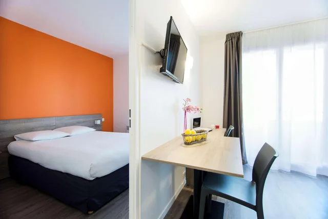 شقة بسرير كوين، Comfort Aparthotel Toulouse Metropole 2/4