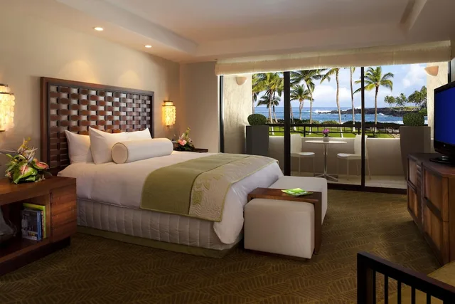 1 Bedroom, Makai, Open Plan, Suite, King Bed, Ocean View, Two Story, Sofa، Hilton Waikoloa Village 2/7