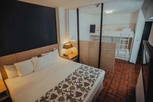 غرفة سوبيريور رباعية، Ferraretto Guaruja Hotel And Spa 10/10
