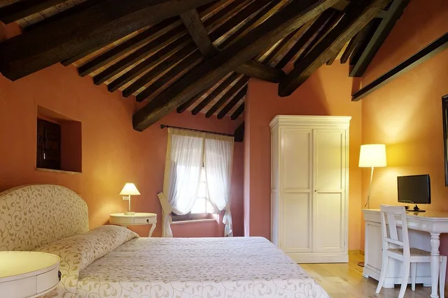 غرفة ديلوكس بسرير كوين، Castello di Baccaresca 9/10