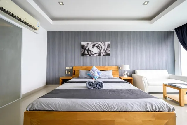 غرفة بسرير مزدوج بإطلالة على المسبح، Cozy Resort, A Boutique Hotel 2/9