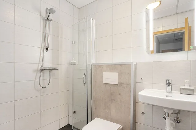 Basement, Studio, Twin Beds، Einholt Apartments 5/6