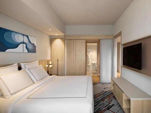 2 Bedrooms, Swiss Advantage, Apartment, King and Queen Bed, Swissotel Living Jakarta Mega Kuningan 1/7