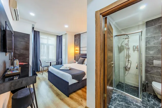 غرفة ديلوكس بسرير مزدوج، La Pazza Suites 8/10
