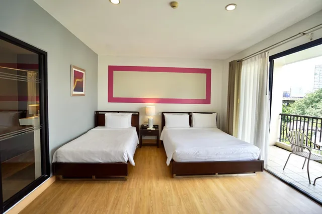غرفة ديلوكس بشرفة، Hotel De Bangkok 1/9