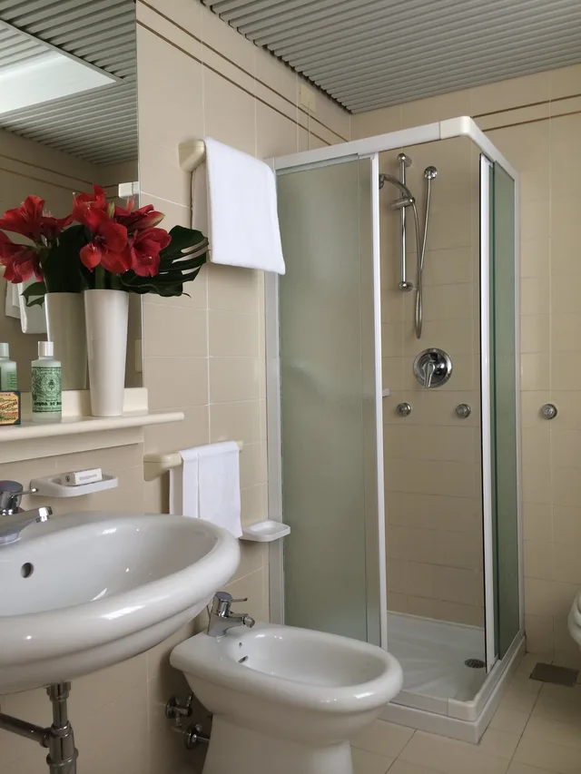 غرفة عائلية بسرير مزدوج وسرير فردي، Starhotels Cristallo Palace 10/10