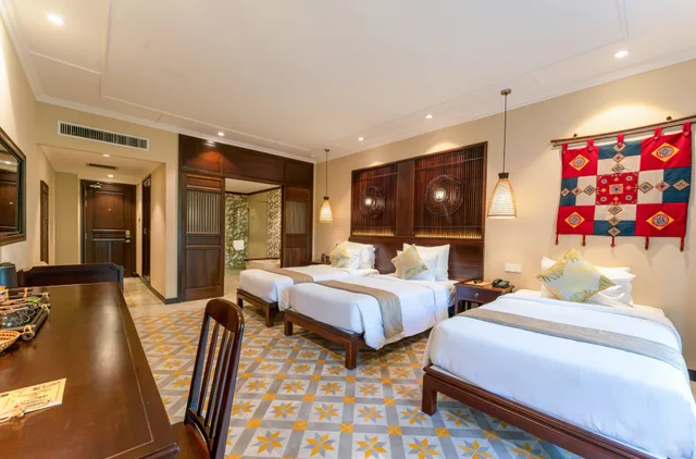 Premier, Triple, Garden or Pool View, Balcony، Ahoy Hoi An Boutique Resort & Spa 7/10
