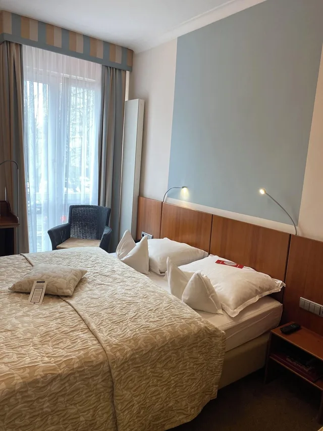 غرفة اقتصادية بسرير مزدوج، Baseler Hof Hotel 1/4