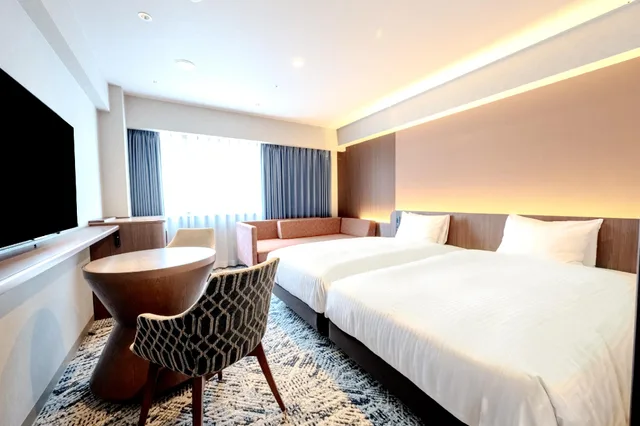 Semi Room, Standard, 2 Semi Double Beds, with Extra Bed، Richmond Hotel Fukuoka Tenjin 1/2