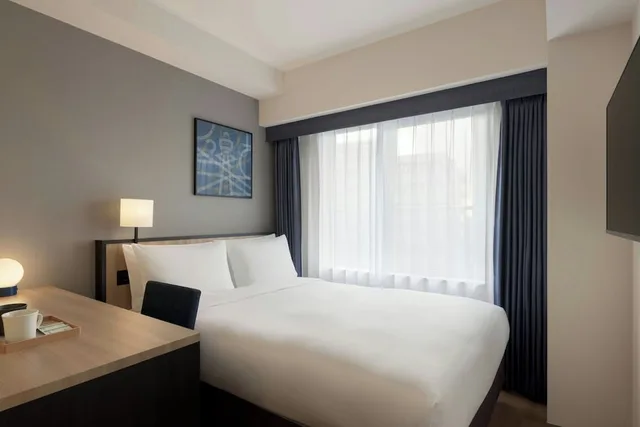 غرفة بسرير مزدوج بإطلالة على المدينة، Hotel Bloemen North-Hanazono 2/4