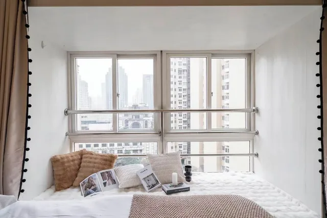 شقة إليت بسريرين منفصلين وسريرين مزدوجين، Book and Bed-People's Square 7/10