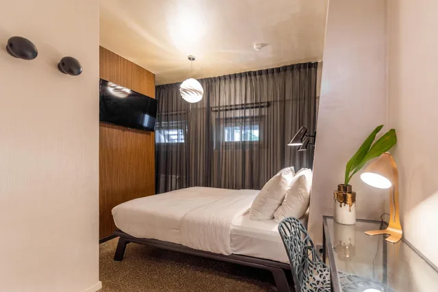 Basement, Double Bed، Hotel V Frederiksplein 1/1