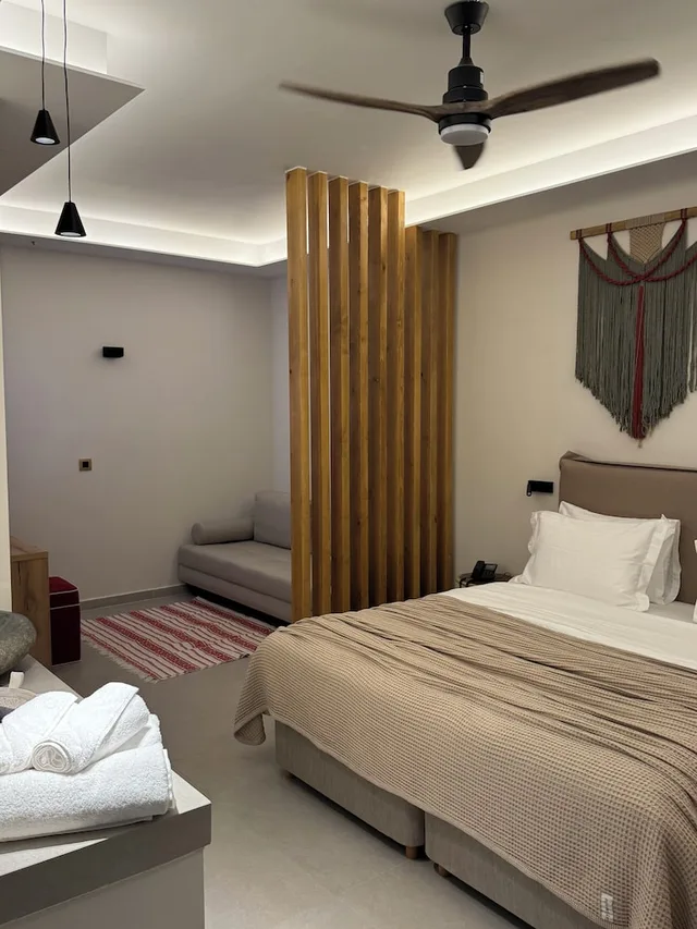 Cozy, Twin Beds, Land View، The Noverian Antama Organic Beach Resort Chania 3/10