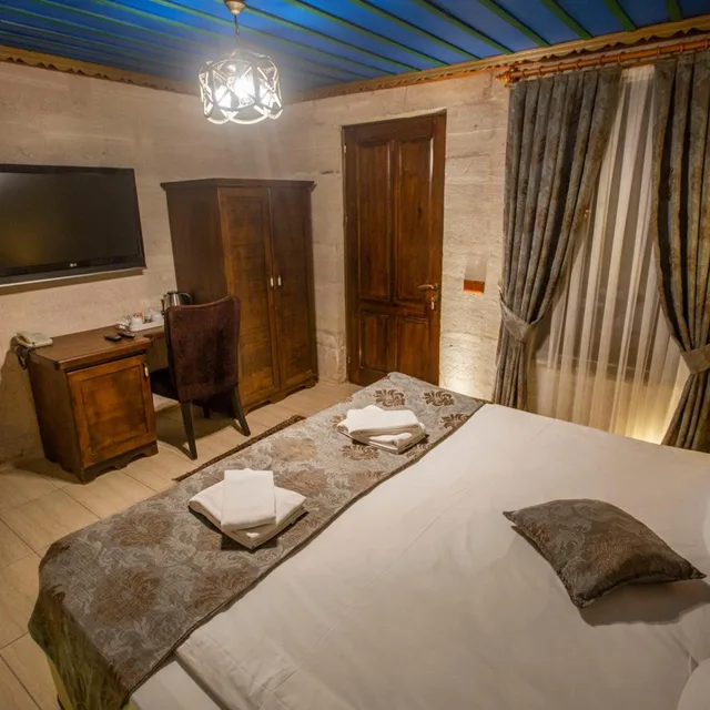 غرفة بانورامية بسرير كينج بإطلالة، Hermes Cave Hotel 4/8