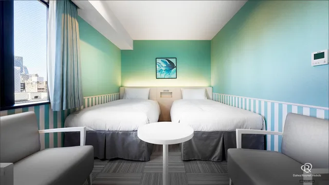 غرفة سوبيريور بسريرين منفصلين للمدخنين، Del Style Nagoya-Nayabashi By Daiwa Roynet Hotel 1/2