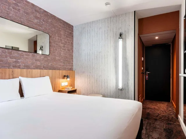 غرفة قياسية بسرير كوين، Ibis Styles Lyon Villeurbanne 2/8