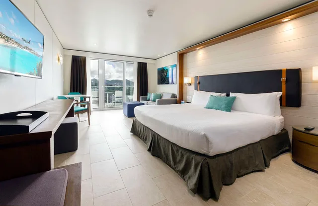 غرفة بسرير كينج بإطلالة على الحديقة، Sonesta Maho Beach Resort And Casino And Spa 5/10