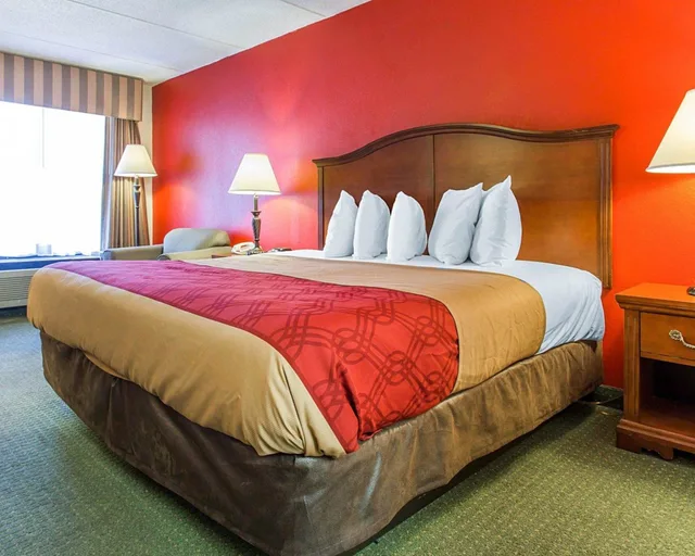 جناح بسرير كينج مع أريكة، Econo Lodge Inn & Suites Griffin North 2/6