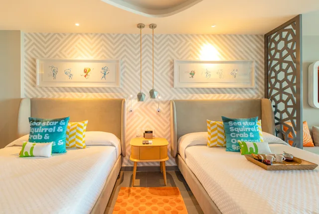 Swim Up, Suite, Queen Bed, Ocean Front، Nickelodeon Hotels and Resorts Riviera Maya All Inclusive 1/3