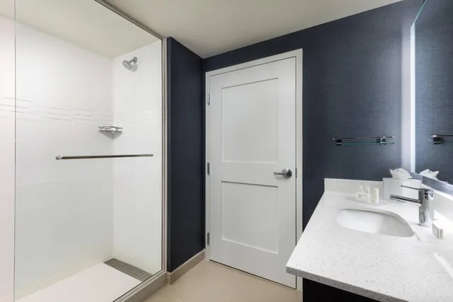 استوديو بسرير كينج مع أريكة لذوي الإعاقة، Residence Inn Long Island Garden City 7/9