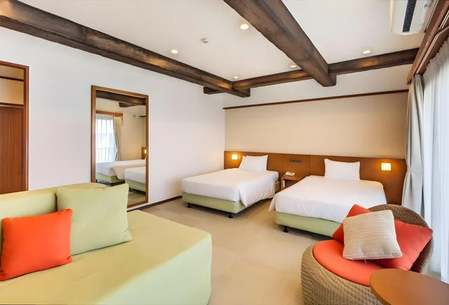 غرفة بإطلالة جزئية على البحر، Ishigaki Seaside Hotel 1/1