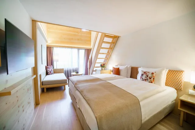 غرفة عائلية بإطلالة على الجبل، Hotel Gstaaderhof 2/9