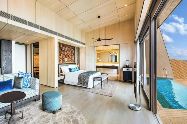1 Bedroom, Overwater, Villa, King Bed، The St Regis Maldives Vommuli Resort 1/2