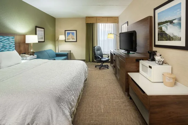 غرفة بسرير كينج مع أريكة، Hampton Inn Buffalo South I 90 3/5