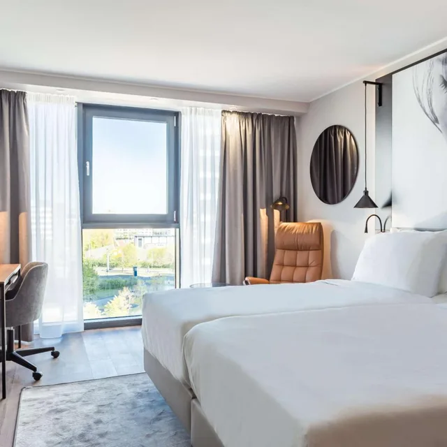 غرفة سوبيريور بسرير فردي، Radisson Blu Conference Hotel, Dusseldorf 4/10