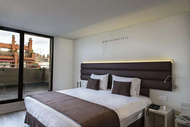 جناح استوديو بسرير كينج بشرفة، 1881 Barcelona Gran Rosellon Hotel 2/10