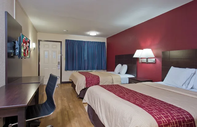 غرفة قياسية بسريرين كوين لذوي الإعاقة، Red Roof Inn Corpus Christi South 3/5