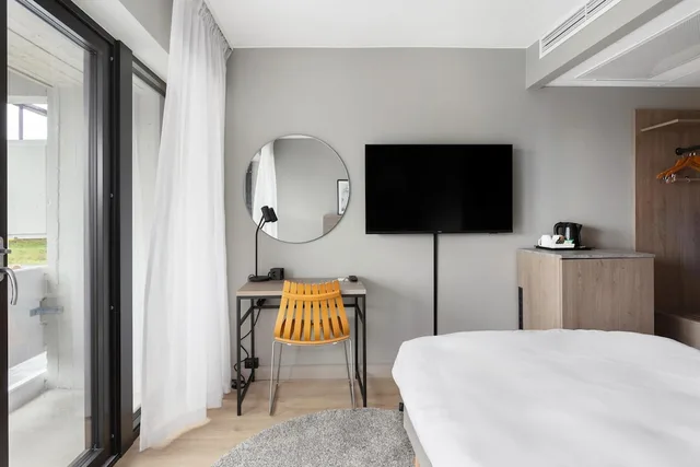 غرفة بشرفة مفردة بسرير فردي، Radisson Blu Hotel, Haugesund 2/4