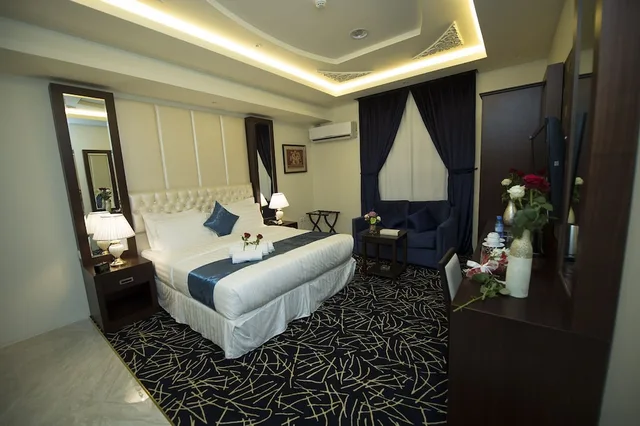 غرفة مفردة بسرير كوين، Rest Night Serviced Apartments Wadi Al Dawasir 3/7