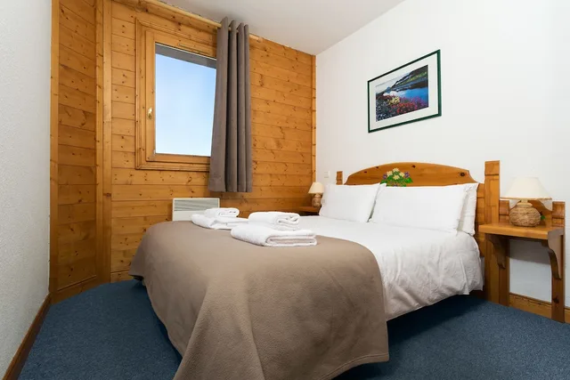 شقة بأربعة أسرّة بغرفتي نوم، Madame Vacances Les Chalets Des Alpages 1/2