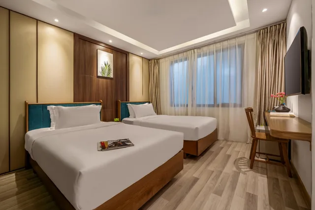 غرفة قياسية بسرير مزدوج أو سريرين منفصلين، Brilliant Majestic Hotel 1/2