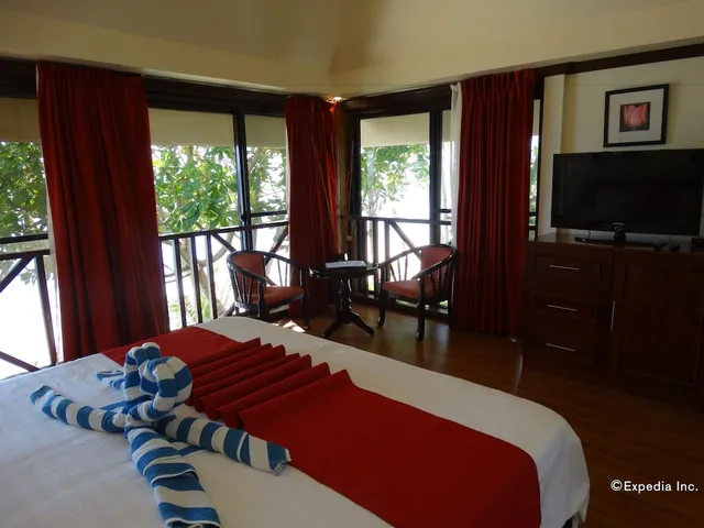 جناح شهر العسل بسريرين منفصلين، Anda White Beach Resort 4/5