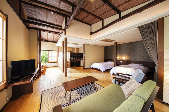 Maisonette, Suite, Twin Beds, 3 Futon Beds, Outdoor Bath، Izunagaoka Onsen Yumeguri no Yado Yoshiharu 1/1