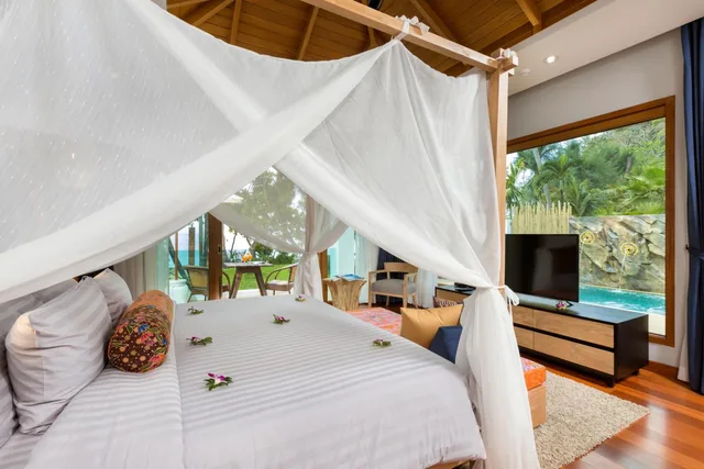 Pool, Villa, King Bed, Beach Front، Krabi Resort 1/1