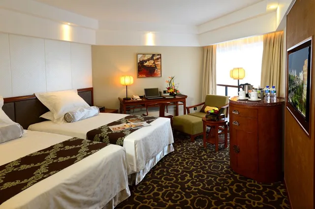 غرفة بزنس بسريرين منفصلين في المبنى الرئيسي، Beijing Xiyuan Hotel 1/1