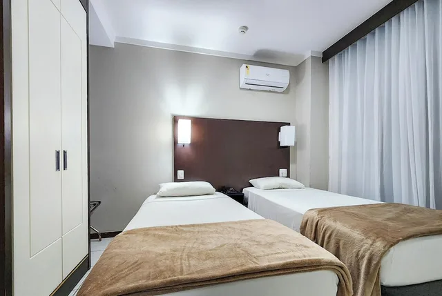 غرفة مفردة بسريرين منفصلين، Triangulo Apart Hotel 8/10