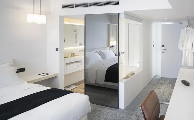 غرفة بسرير مزدوج، Swiio Hotel Daan 5/10