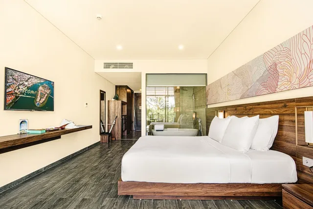 غرفة ديلوكس بسرير كينج، Hoi An Memories Resort and Spa 2/5