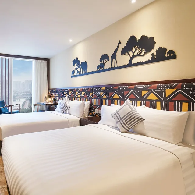 غرفة عائلية بسريرين مزدوجين، Hotel Cozi Resort 1/2