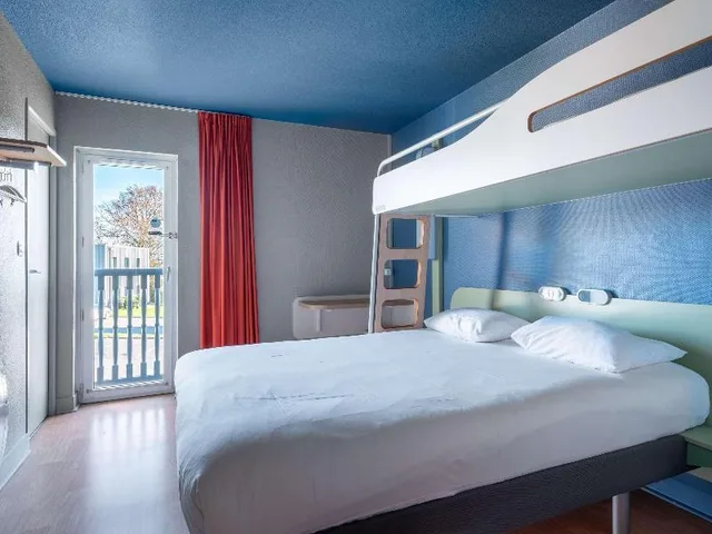 غرفة ثلاثية بسرير بطابقين، Ibis Budget Caen Herouville 1/1