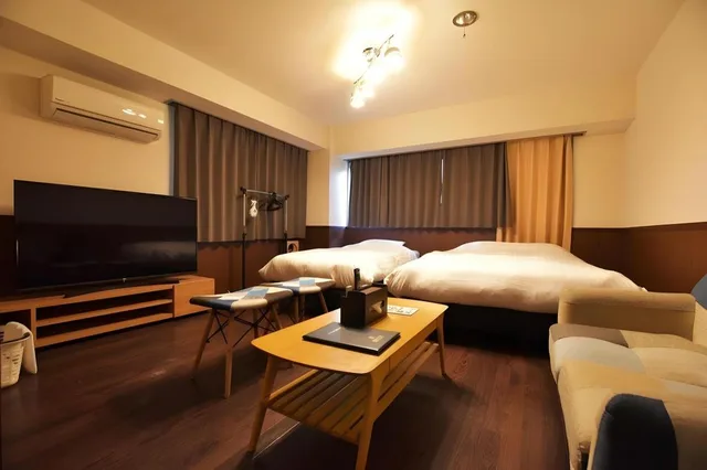 غرفة ثلاثية بسرير مزدوج وسرير فردي، Randor Residence Tokyo Classic (ex Grand Nishi Nippori First) 3/6